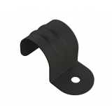 20mm Black Enamel Half Saddle